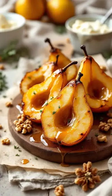 Honey-Roasted Pears: A Dessert That Feels Like a Warm Hug