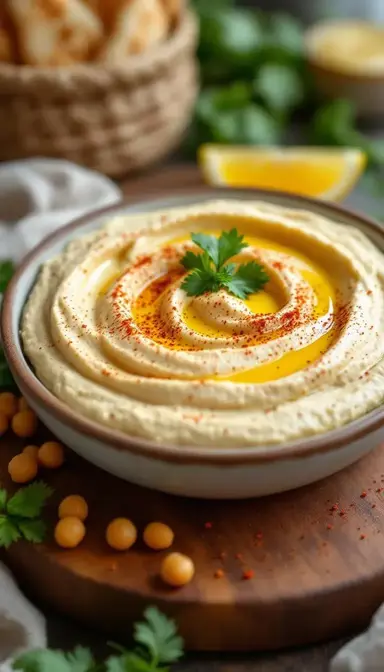 Hummus with Smoked Paprika