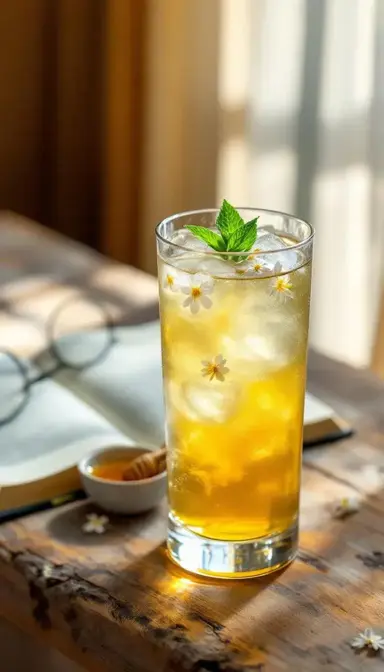 Iced Jasmine Green Tea