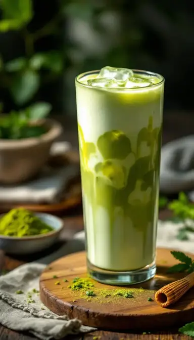 Iced Matcha Latte