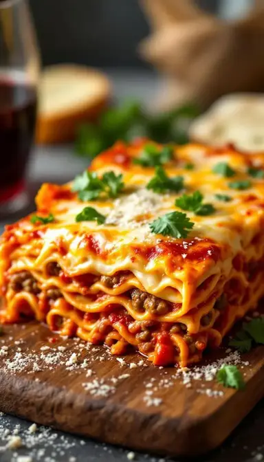 Italian Sausage Lasagna