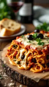 Lasagna Puttanesca: A Flavor-Packed Twist on the Classic Comfort Dish