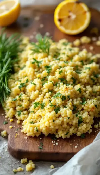 Lemon Herb Couscous