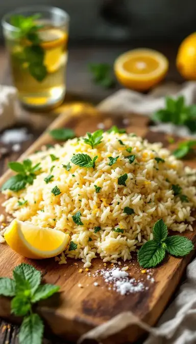 Lemon Mint Rice