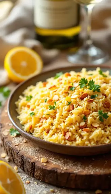 Lemon Rice Pilaf