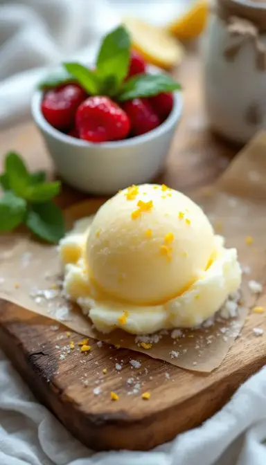 Lemon Sorbet