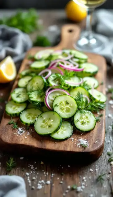 Light Cucumber Salad