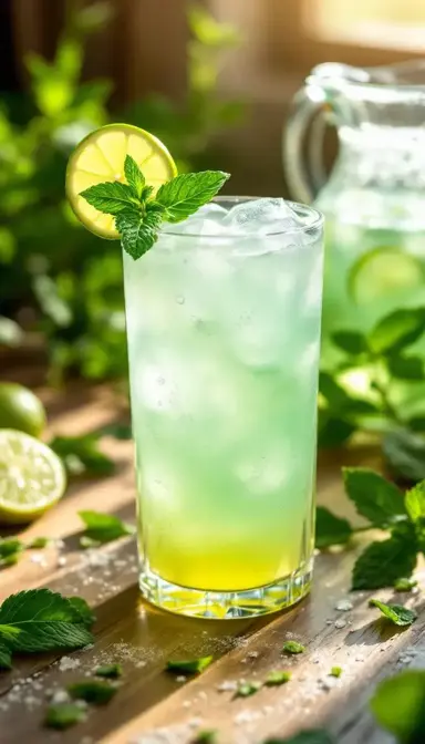 Lime Mint Agua Fresca