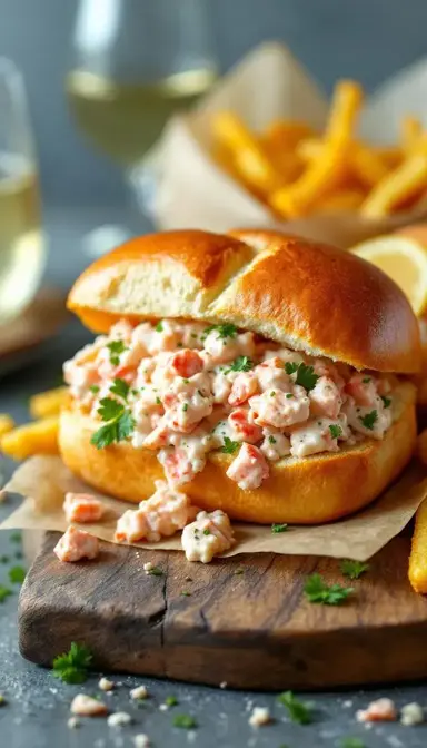 Lobster Roll Sandwich