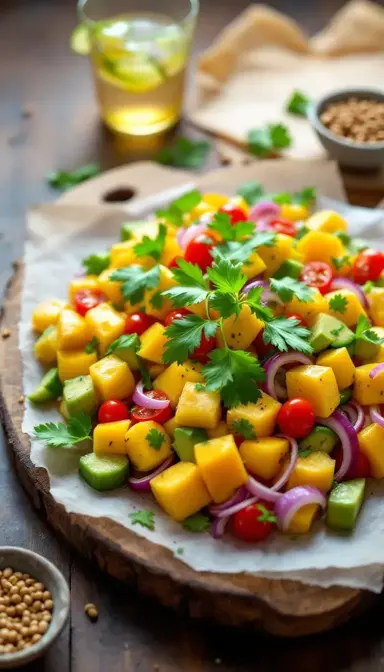 Mango Avocado Salad