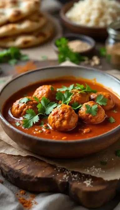 Masala Meatball Curry