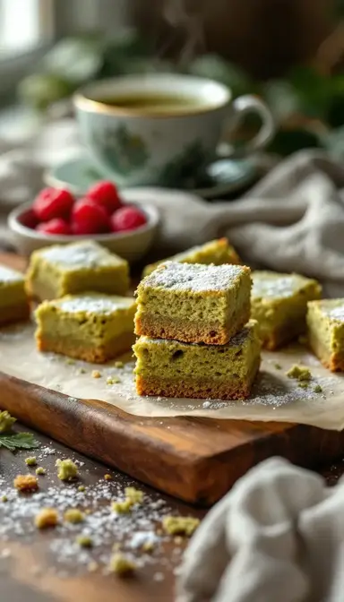 Matcha Shortbread