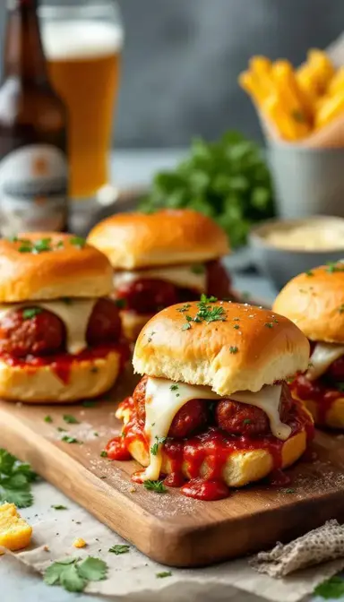 Meatball Sandwich Sliders