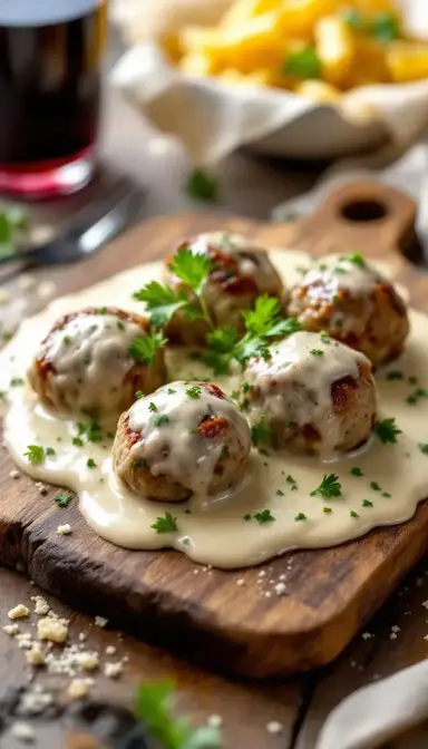 Meatball Stroganoff