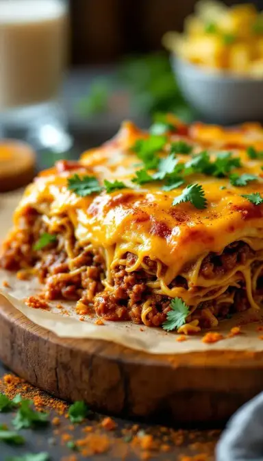 Mexican Tortilla Lasagna