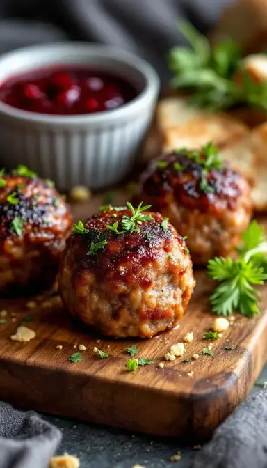 Mini Kodiak Bear Meatballs