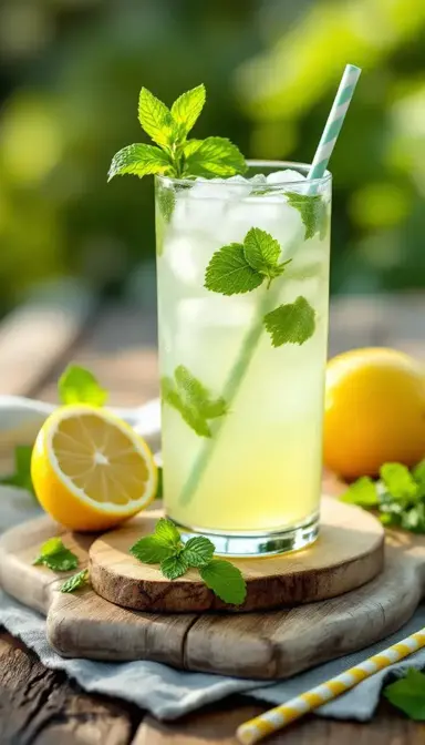 Mint Lemonade 1