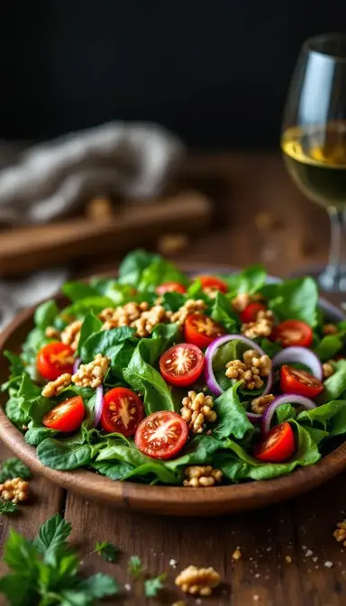 Mixed Greens with Balsamic