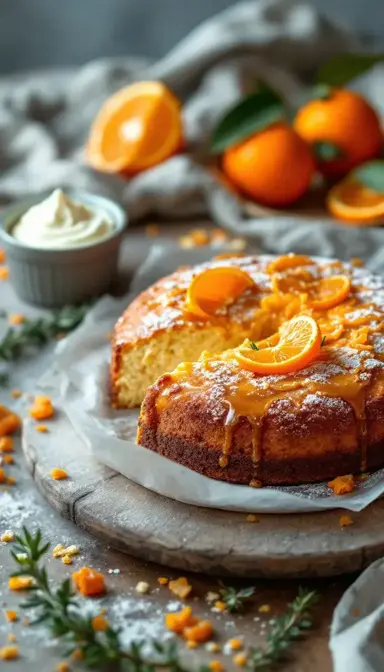 Orange Olive Oil Cake