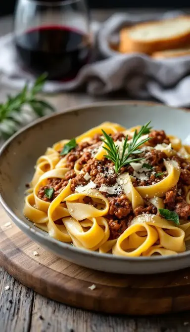 Pappardelle al Cinghiale