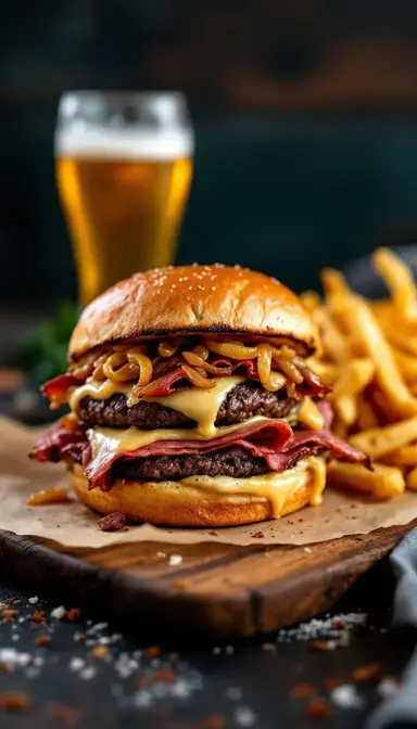 Pastrami Burger