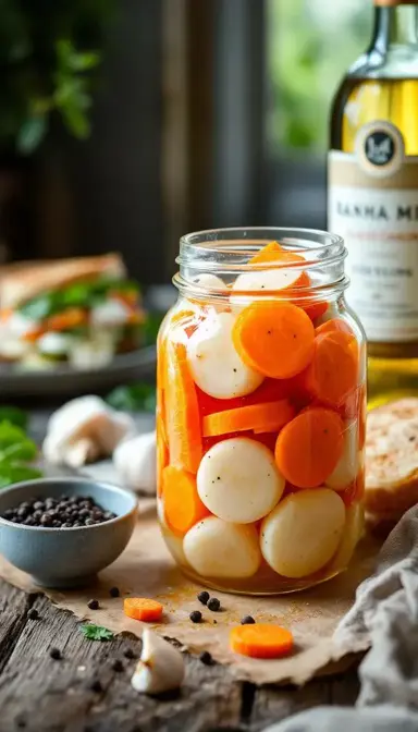 Pickled Carrot and Daikon
