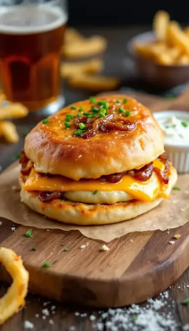 Pierogi Burger