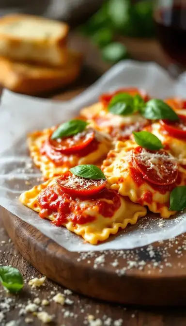 Pizza Ravioli