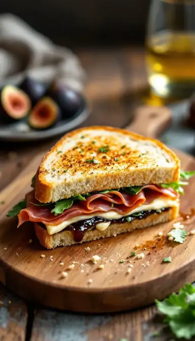 The Ultimate Prosciutto & Fig Sandwich: A Symphony of Sweet & Savory