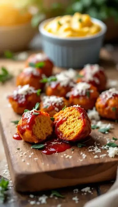 Pumpkin Turkey Meatballs
