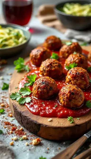 Quinoa Black Bean Meatballs Vegetarian