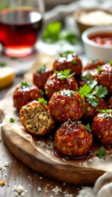Quinoa Lentil Turkey Meatballs