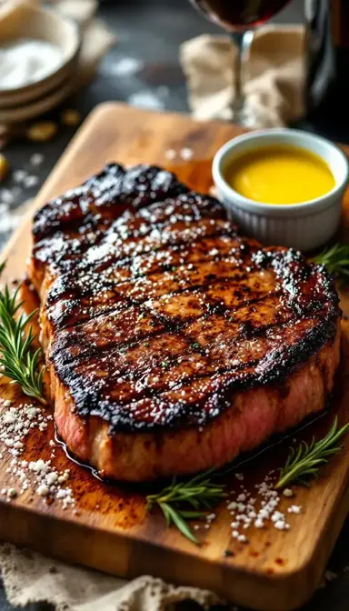 Reverse Seared NY Strip Steak