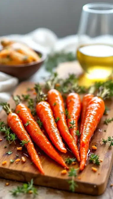 Roasted Carrots with Thyme