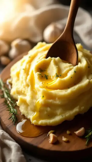Roasted Garlic Mashed Potatoes