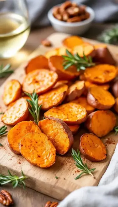 Roasted Sweet Potatoes