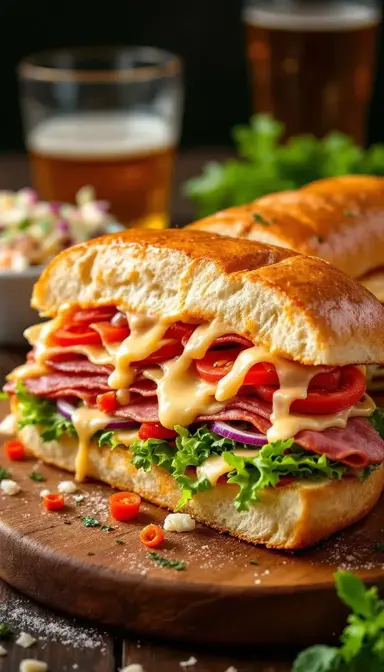 Salami Provolone Sub