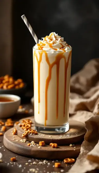 Salted Caramel Milkshake