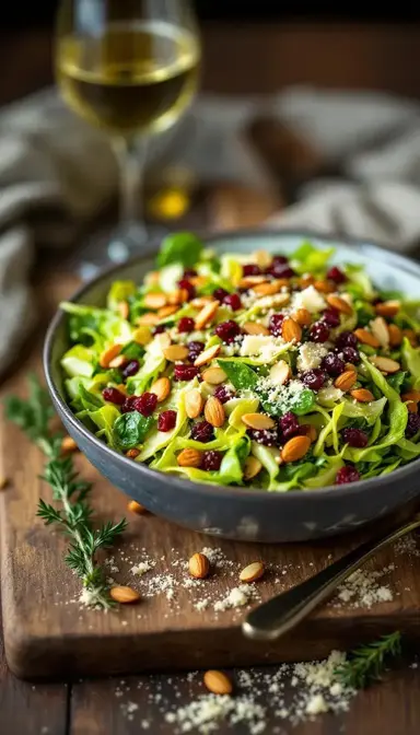 Shaved Brussels Sprouts Salad