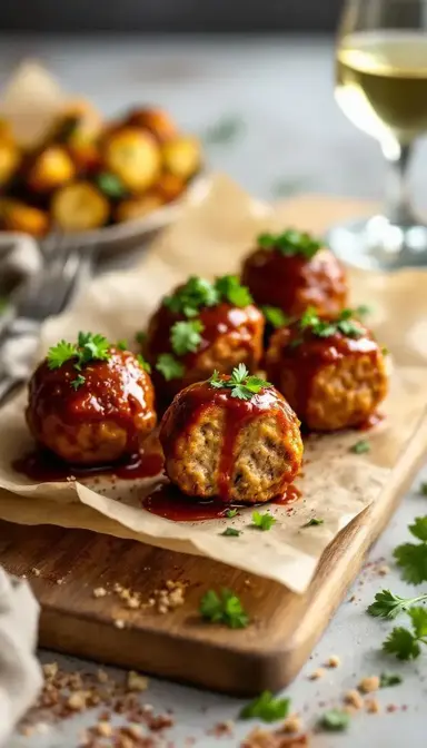 Smoky Chipotle Turkey Meatballs