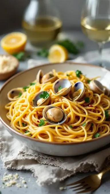 Spaghetti alle Vongole White Wine