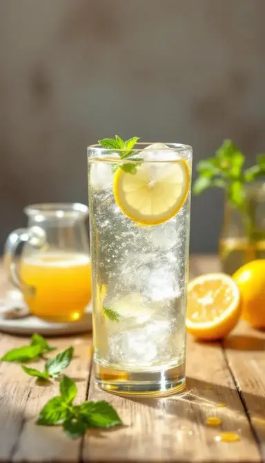 Sparkling Lemon Water 1