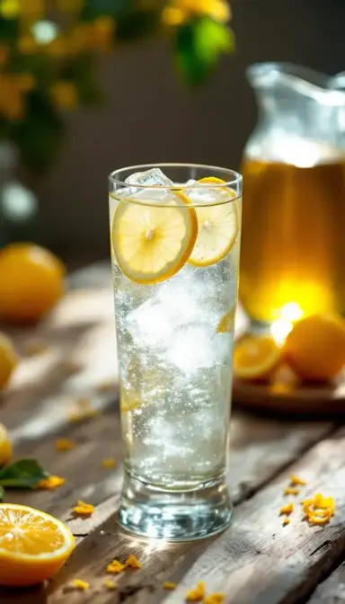 Sparkling Yuzu Water