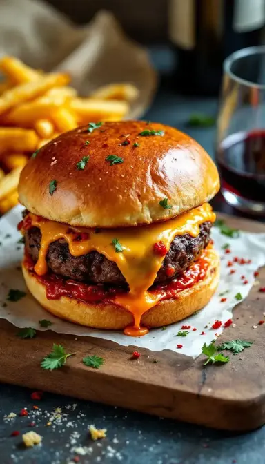 Spicy Italian Burger