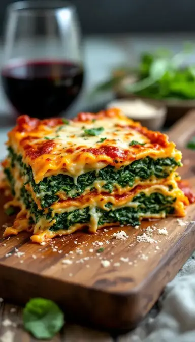Spinach Lasagna