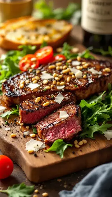 Steak and Arugula Salad