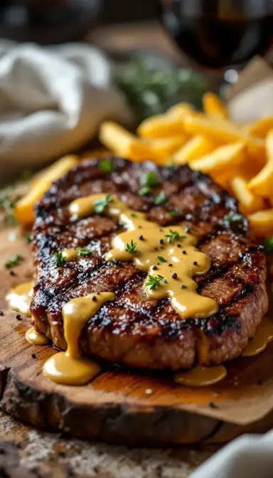 Steak with Creamy Mustard Sauce: A Restaurant-Worthy Meal You Can Master at Home