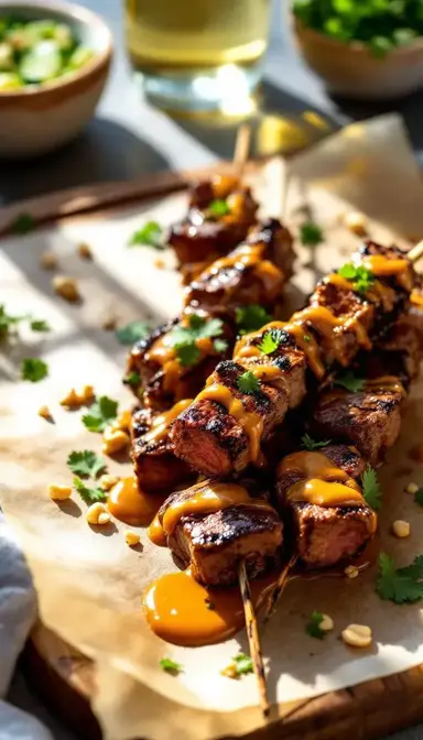 Thai Beef Satay