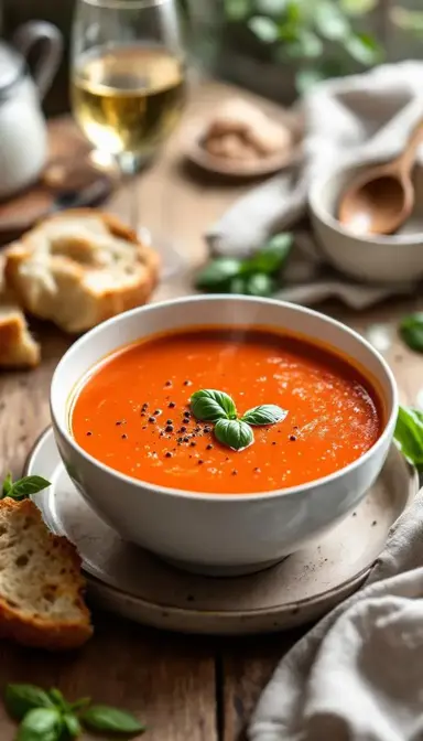 Tomato Basil Soup
