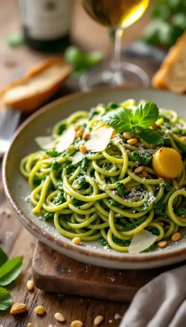 Trenette al Pesto